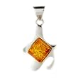 Amber Pendant set in .925 Sterling Silver