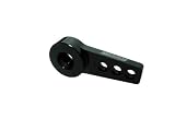 Racers Edge Aluminum Servo Horn Single Arm Futaba Black RCE10370BK
