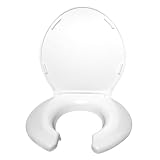 Buy Big John Toilet Seats 2445263-3W Oversized Open Front Toilet Seat with Cover and... by Big John Products