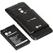 LG OEM EAC61598501 Extended Battery VS910 / Revolution 3000mAH with Door - Retail Packaging - Black