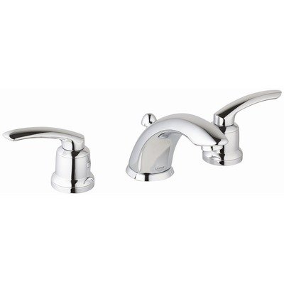 Grohe Talia Eco Friendly Widespread Bathroom Faucet - Starlight Chrome