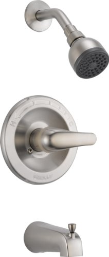 Peerless Faucet PTT188750-BN Single Handle Tub/Shower Faucet Trim Only, Brushed Nickel