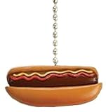 Hotdog Fast Food Decor Ceiling Fan Light Pull
