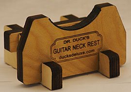 Dr Duck Ultimate Adjustable Guitar Neck Support Rest For Acoustic, Electric or Bass Guitars