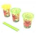 sippy cups : Sesame Street Straw Cup - 3 Pack,Characters Vary