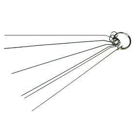 Professional-Quality Precision Needle Brush Set - Clean Spray Guns, Airbrush, Nozzles - 6... by Pro