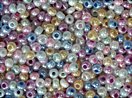Seed Beads 11/0 Czech Pearl Pastel Color Mix