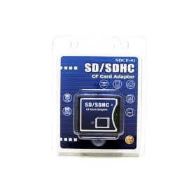SD/SDHC/MMC/Eye-Fi card to Compact Flash CF Type II Adapter + 128MB SD Card , for Professional DLSR Digital SLR Camera PDA Pocket PC