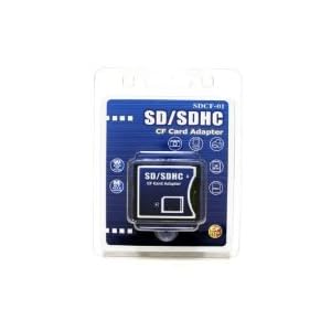 SD/SDHC/MMC/Eye-Fi card to Compact Flash CF Type II Adapter + 128MB SD Card , for Professional DLSR Digital SLR Camera PDA Pocket PC