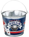 Buffalo Bills Metal 5 Quart Pail