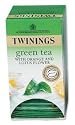 Twinings Infusion Tea Bags Individually-wrapped Green Tea Orange and Lotus Flower Ref A06030 [Pack 20]