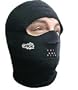 GATOR CLAVA HAT LARGE BLACK FACE MASK
