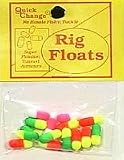 Quick Change Fishing Lures 1/4 In Rig Float Assorted