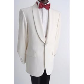 Mens White Dinner Tuxedo Jacket