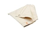 Keep It Simple With Katie Brown Tablecloth 60-inch by 60-inch, Natural Canvas