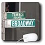 Signs - Times Square Broadway - Mouse Pads