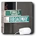 Signs - Times Square Broadway - Mouse Pads