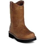 Georgia Wellington Wild West Brown Kids Boot