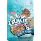 (Price 1)Kaytee Forti Diet Crunch Hamster gerbil 3lb 6cs by Top Dawg Pet Supplies