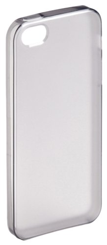 AmazonBasics Protective TPU Case with Screen Protector for  iPhone 5 (Smoke)
