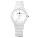Skagen Women's SK817SSXC Ceramic White Dial Watch