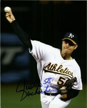 Duchscherer, Justin Autographed/Hand Signed 8x10 Photo