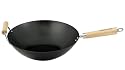 Helen Chen's Asian Kitchen Xylan Nonstick 14-Inch Wok with Wood Handles