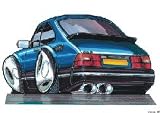 Review The Moneyman  / SAAB 900 KOOLART image CERAMIC MUG 086