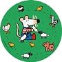 Petit Jour Maisy Green Plate