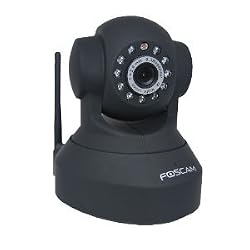 Foscam FI8918W Wireless/Wired Pan & Tilt IP/Network Camera with 8 Meter Night Vision and 3.6mm Lens (67&deg; Viewing Angle)