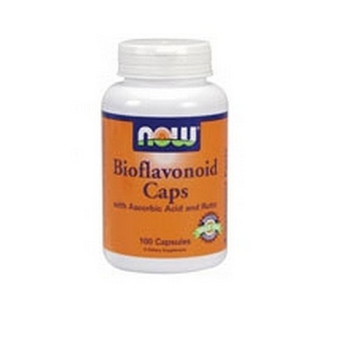 NOW Foods Citrus Bioflavonoid, 100 Capsules (Pack of 2)