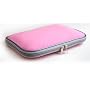 DURAGADGET Pink water resistant laptop / netbook / notebook / carry case / bag / sleeve for HP Mini 110-1100 PC series 110-1150SA (VJ194EA) and samsung N130 n140