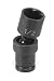 Grey Pneumatic 912UMS 12mm Standard Length Universal Metric 1/4 Drive Impact Socket