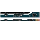 SAN JOSE SHARKS OFFICIAL LOGO PENCIL 6-PACK