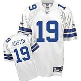 Reebok Dallas Cowboys Miles Austin Premier White Jersey Medium