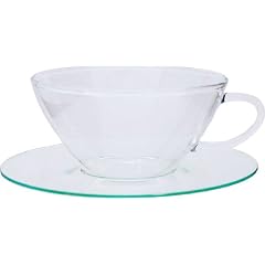 Bohemia Cristal 093/006/024 Teegl�ser mit Glasunterteller 0,2 Liter 6-er Set