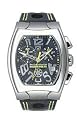 Men's Hummer Chronograph Black Leather