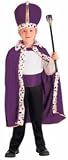 King in Purple Kids Costume