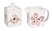 Corelle Sugar and Creamer - Pretty Pink