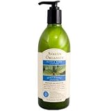 Avalon Organics Peppermint Hand And Body Lotion, 12 Ounce Bottle