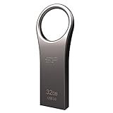 SP シリコンパワー USBメモリ USB3.0 32GB 防水 防塵 耐衝撃 亜鉛(Zn)合金デザイン Mac対応 Jewel J80シリーズ 永久保証 SP032GBUF3J80V1TEJ