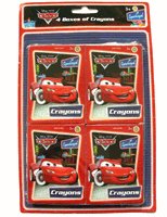 Childrens Toyshop  Toys : Disney Pixar CARS 4 boxes crayons set