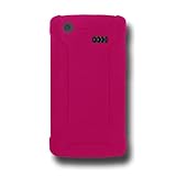 Amzer Silicone Skin Jelly Case for Samsung Captivate i897 - Hot Pink