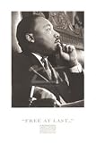 King: Free at Last! - Fine Art Print - 60x90cm - Art247 Poster Print