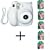 Fujifilm INSTAX MINI 7S Camera and Film Kit (White) with 5 Twin Packs of MINI INSTAX Film
