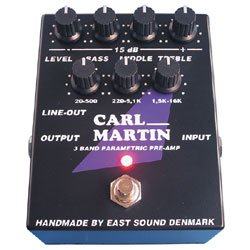 Carl Martin 3 Band Parametric Preamp by 