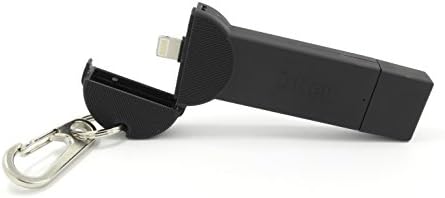 bKey USB Emergency iPhone Charger, Cable Free Power Bank, The Size Of A Car Key. 45+ Minutes Extra Talk, Text & Surf On Your Keychain.