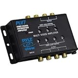 Pyle Audio PLV-7 1-Into-7 Video Signal Distribution Amplifier