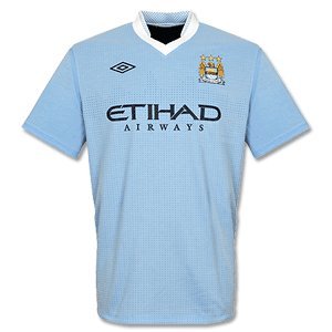 2011-12 Manchester City Home Umbro Football Shirt
