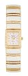 Jules Jurgensen Women's A172YW White Enamel Crystal Accented Watch